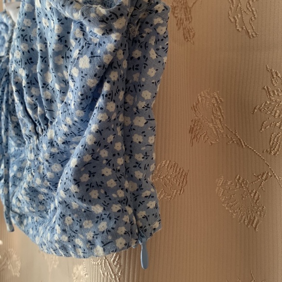 Princess Polly Blue Crop Top - Picture 15 of 15